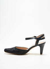 Sandales/Nu pieds noir SWEET pour femme seconde vue