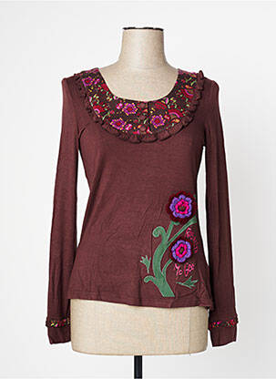 Top marron ROSALITA MC GEE femme