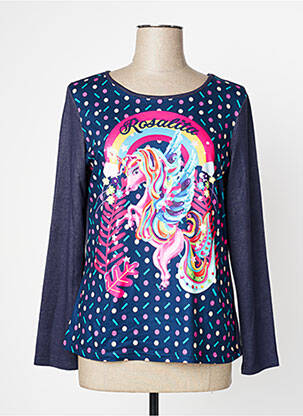 Top bleu ROSALITA MC GEE femme
