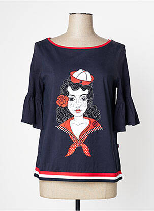 Top bleu ROSALITA MC GEE femme