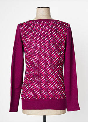 Gilet manches longues violet ROSALITA MC GEE femme