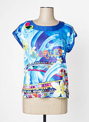 Top bleu ROSALITA MC GEE femme