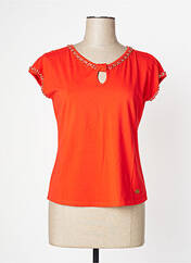 T-shirt rouge ROSALITA MC GEE pour femme seconde vue