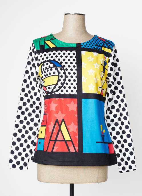 Top bleu ROSALITA MC GEE femme