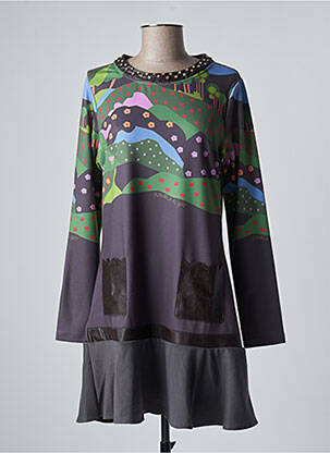 Robe courte gris ROSALITA MC GEE femme
