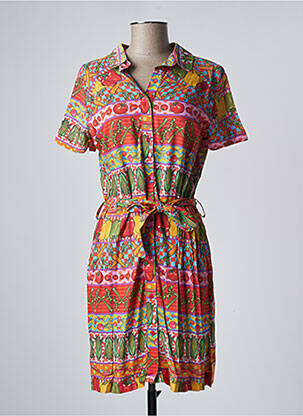 Robe mi-longue rouge ROSALITA MC GEE femme