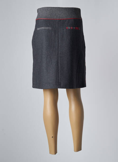 Jupe mi-longue gris ROSALITA MC GEE pour femme