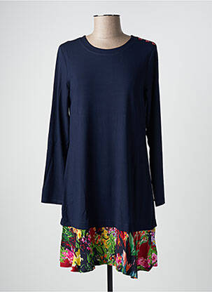 Robe courte bleu MALOKA femme