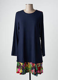 Robe courte bleu MALOKA femme