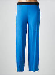 Pantalon large bleu MALOKA pour femme seconde vue