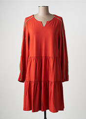 Robe courte orange MALOKA pour femme seconde vue