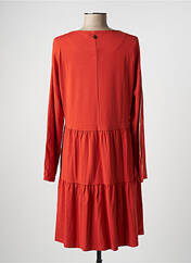 Robe courte orange MALOKA pour femme seconde vue