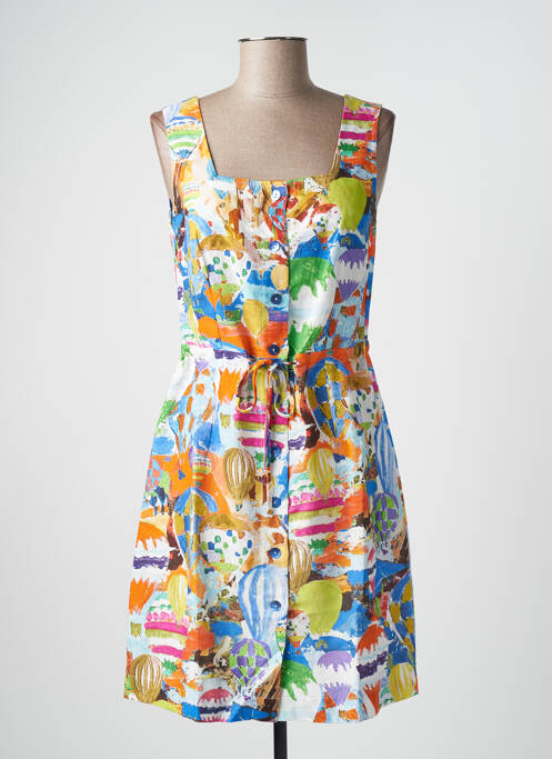 Robe courte bleu MALOKA femme