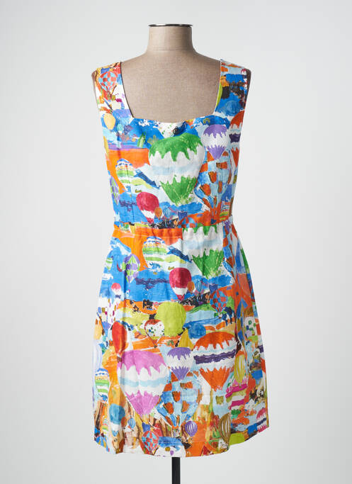 Robe courte bleu MALOKA femme