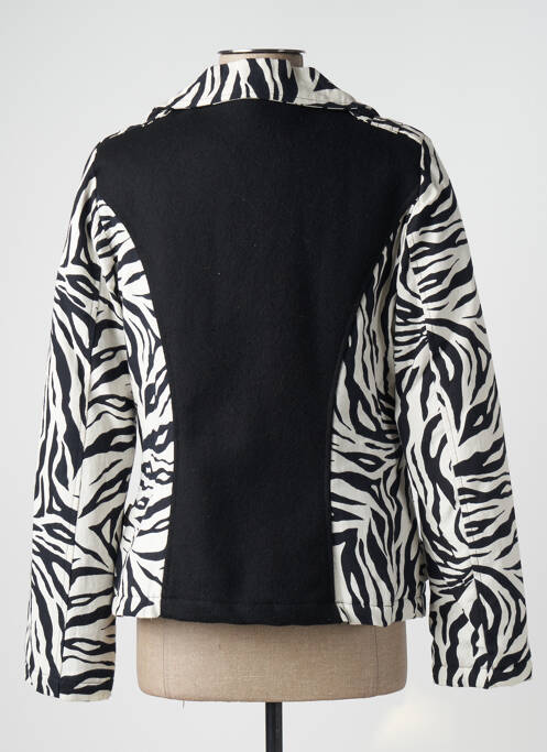 Manteau court sans capuche sans capuche noir SAVAGE CULTURE femme