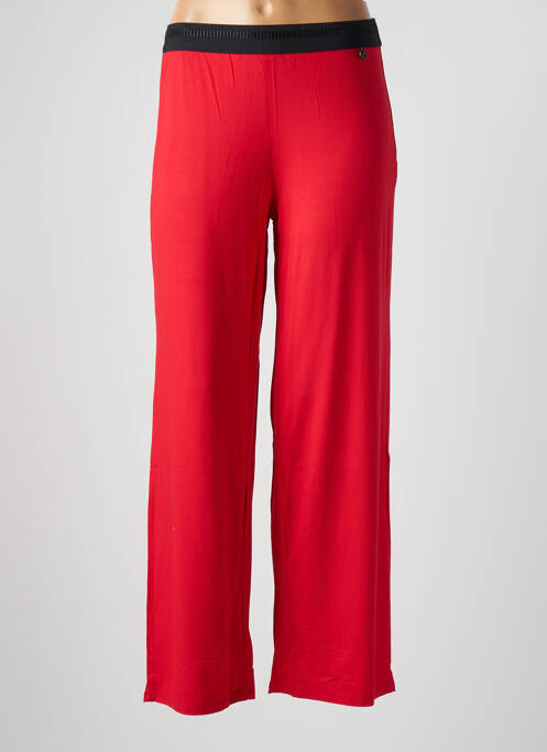 Pantalon large rouge MALOKA pour femme