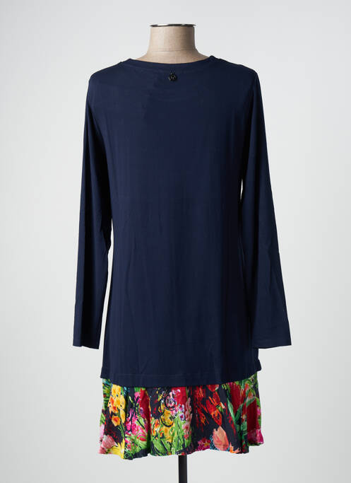 Robe courte bleu MALOKA pour femme