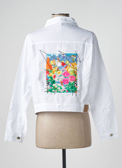 Veste casual blanc MALOKA femme