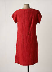 Robe courte rouge AVENTURES DES TOILES pour femme seconde vue