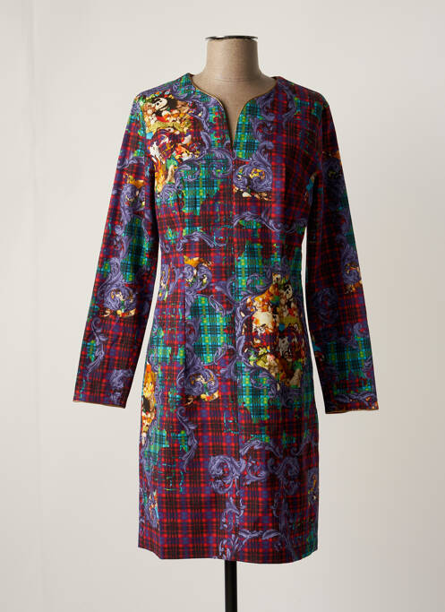 Robe courte bleu AVENTURES DES TOILES femme