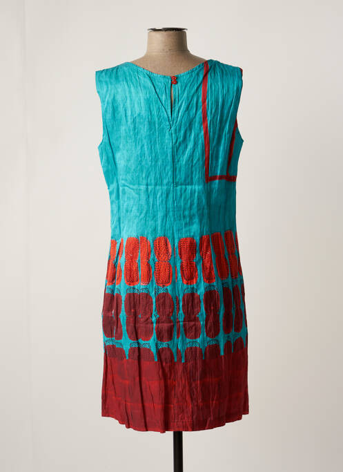 Robe courte bleu AVENTURES DES TOILES pour femme