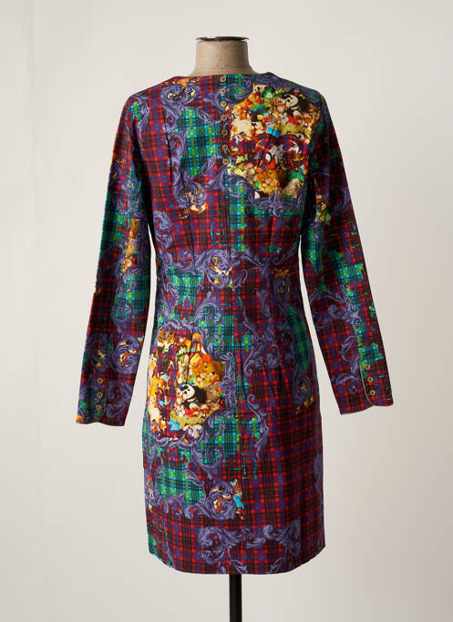 Robe courte bleu AVENTURES DES TOILES pour femme