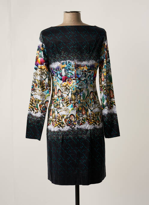 Robe courte bleu AVENTURES DES TOILES pour femme