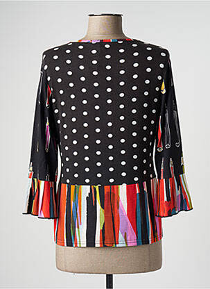 Gilet manches longues noir OLIVIER PHILIPS femme