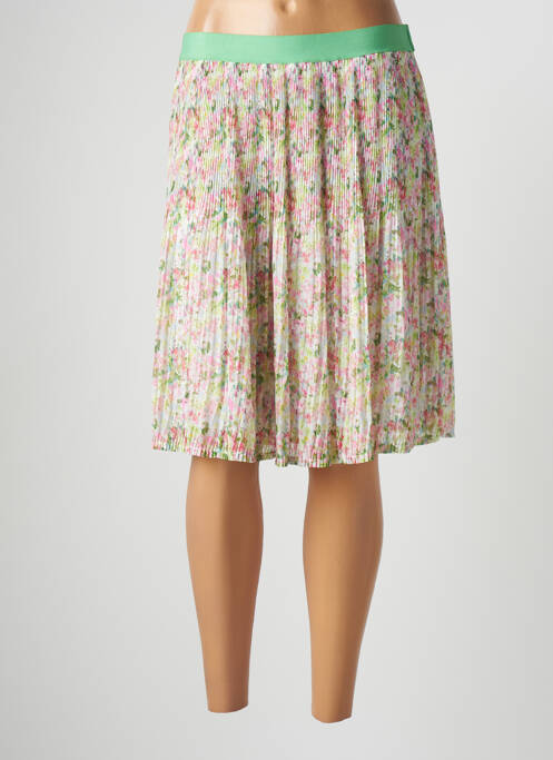 Jupe mi-longue vert PAUL BRIAL femme