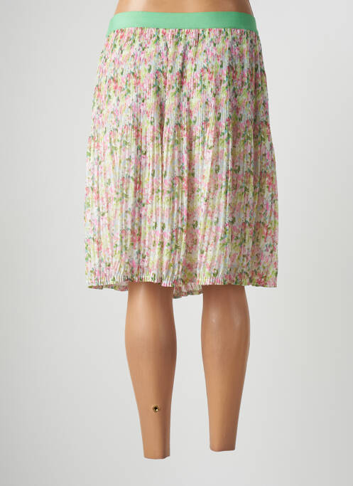 Jupe mi-longue vert PAUL BRIAL pour femme