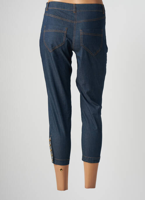 Pantacourt bleu AVENTURES DES TOILES pour femme