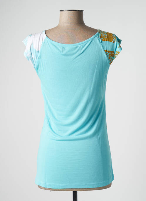 Top bleu LOCA SABIDURIA pour femme