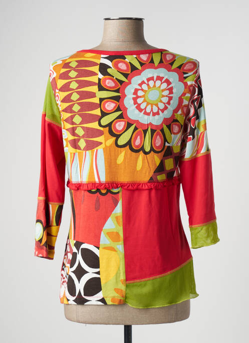 Top rouge SANI BLU pour femme