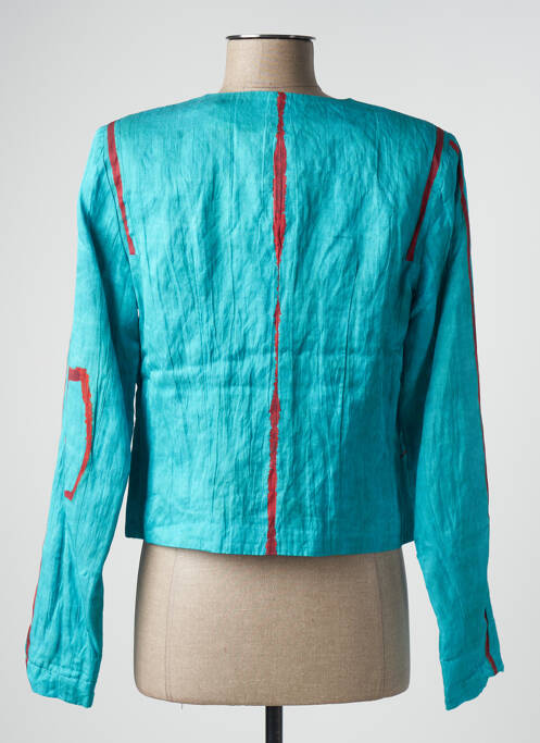 Veste casual bleu AVENTURES DES TOILES pour femme