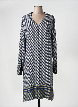 Robe mi-longue bleu ARMOR LUX femme