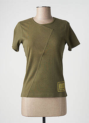 T-shirt vert ARMOR LUX pour femme