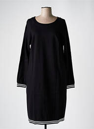Robe mi-longue noir NINATI femme