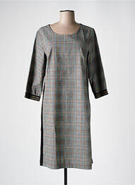Robe mi-longue gris NINATI femme