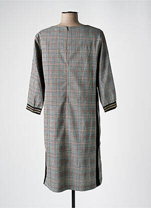 Robe mi-longue gris NINATI femme