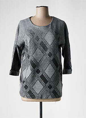 Pull gris NINATI femme