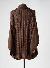 Poncho marron YERSE pour femme seconde vue