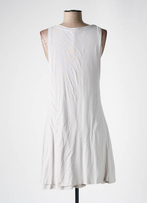 Robe mi-longue gris YERSE pour femme