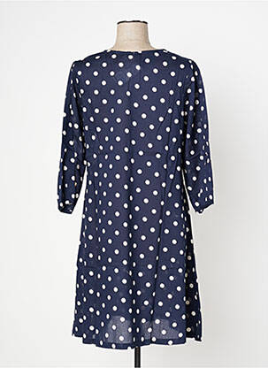 Robe mi-longue bleu RHUM RAISIN femme