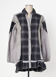 Robe courte gris RHUM RAISIN femme