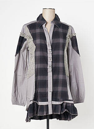 Robe courte gris RHUM RAISIN femme