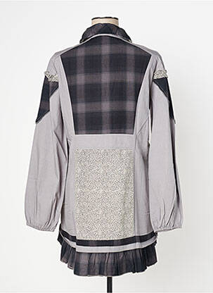 Robe courte gris RHUM RAISIN femme