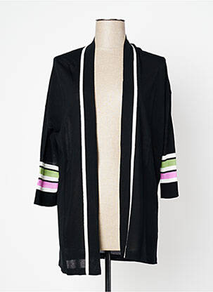 Gilet manches longues noir JEI'S BY LETIZIA DENARO femme