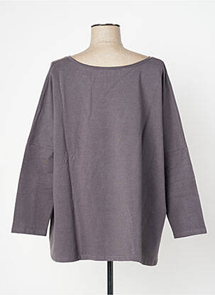 Sweat-shirt sans capuche gris RHUM RAISIN femme