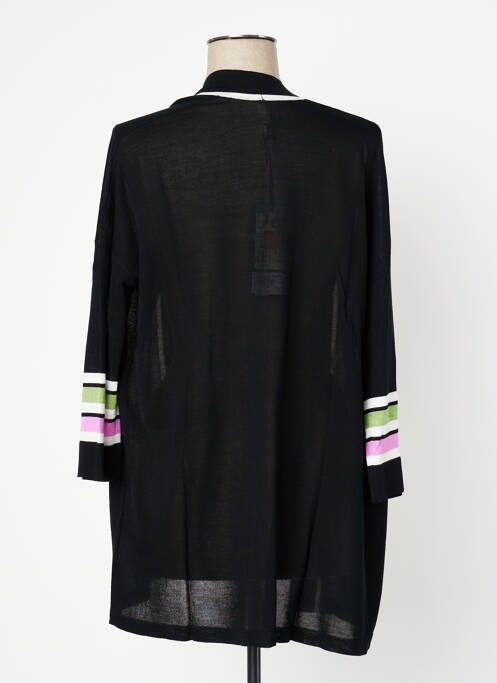 Gilet manches longues noir JEI'S BY LETIZIA DENARO femme