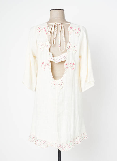 Robe courte beige RHUM RAISIN pour femme